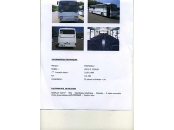 PONTICELLI LR210 P SCOLER - Busz