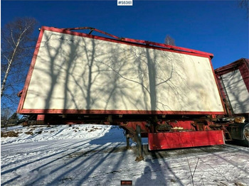 LeciTrailer CO2S Link with trailer - Félpótkocsi billenőplatós