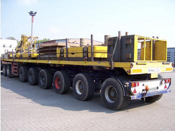 ES-GE Germany 85.000kg complete, 6 axle - Platós félpótkocsi