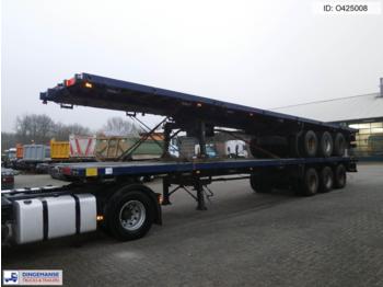 Traylona 3-axle platform trailer 59000KG / Extendable 21.5M - Platós félpótkocsi