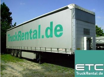 Schmitz Cargobull SCS 24/L 13.62 EB 3 x vorhanden GERMAN TRAILER - Ponyvás félpótkocsi