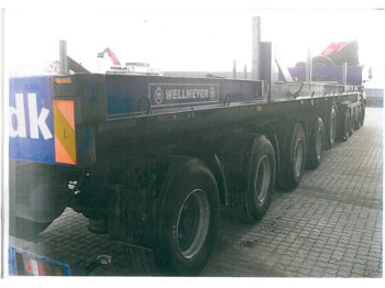 wellmeyer 5-axle ballast trailer - Félpótkocsi
