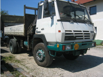 MAN Steyr 19 S 28 - Billenőplatós teherautó