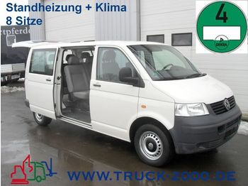 VW T 5 8-Sitzer Bus-lange Ausführung-Klima-Standhzg - Minibusz