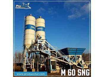 PROMAXSTAR Mobile Concrete Batching Plant PROMAX M60-SNG(60m³/h) - Betonüzem
