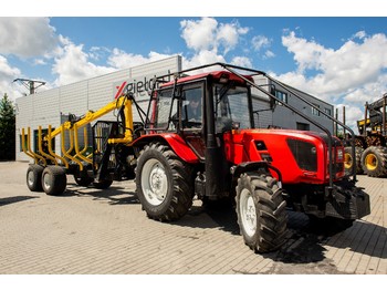 Erdészeti traktor Belarus + Hydrofast: 1 kép.