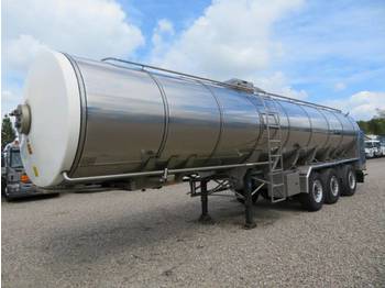 Tartályos félpótkocsi DIV. VI-TO 32.000 l. Stainless Steel Food Transportation: 1 kép.