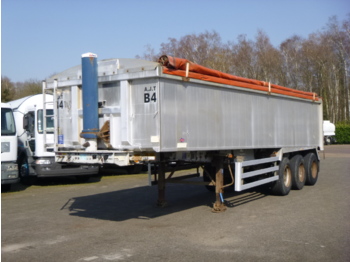 Weightlifter Tipper trailer alu 28 m3 + tarpaulin - Félpótkocsi billenőplatós