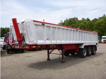 Weightlifter Tipper trailer alu / steel 34.5 m3 + tarpaulin - Félpótkocsi billenőplatós