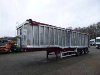 Wilcox Tipper trailer alu 55 m3 + tarpaulin - Félpótkocsi billenőplatós