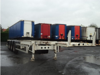 TURBOS HOET Container chassis - Félpótkocsi cserefelépítményes