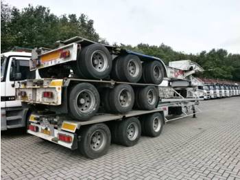 Titan Tank container trailer 20 ft. - Félpótkocsi cserefelépítményes