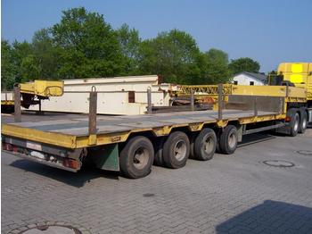 GOLDHOFER STZ4 46/80, 57.500 kg complete - Félpótkocsi mélybölcsős