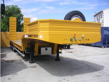  Lowbed semi-trailer Galtrailer PM3 3axles - Félpótkocsi mélybölcsős