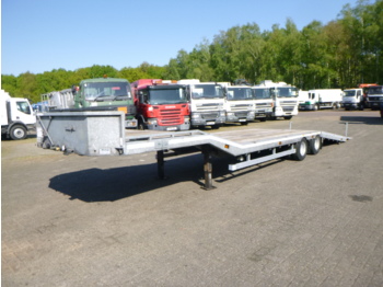 Veldhuizen Semi-lowbed trailer (light commercial) 10 m + winch + ramp - Félpótkocsi mélybölcsős