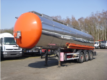 Tartályos félpótkocsi a következők szállításához élelmiszer GOFA Food tank inox 33 m3 / 1 comp: 1 kép.