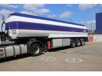 Tartályos félpótkocsi a következők szállításához üzemanyag LAG LAG TANK 40000 L ( 5comp.) FUEL/DIESEL/GASOIL: 1 kép.