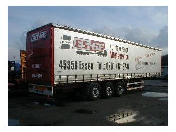ES-GE 3-Achs-Sattelanhänger - Coilmulde - Edscha - Platós félpótkocsi