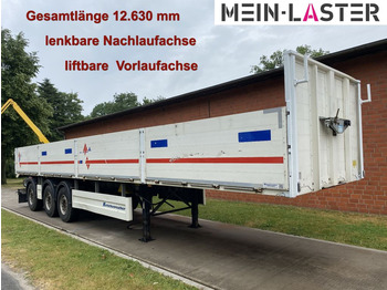 Kotschenreuther SPN 334 Länge 12,63m Baustoff  Lenk/Liftachse  - Platós félpótkocsi