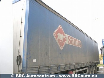 Samro S338 - Ponyvás félpótkocsi
