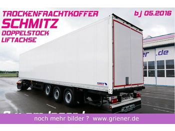 Félpótkocsi dobozos Schmitz Cargobull SKO 24/ DOPPELSTOCK /LIFTACHSE TOP 2 x vorhanden: 1 kép.