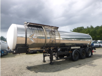 Tartályos félpótkocsi a következők szállításához aszfalt Tankfix Bitumen tank steel 25 m3 / 1 comp + pump: 1 kép.