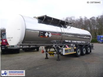 Crossland Bitumen tank inox 31.8 m3 / 1 comp - Tartályos félpótkocsi