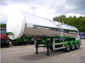 Crossland Food (milk) tank inox 30 m3 / 1 comp - Tartályos félpótkocsi