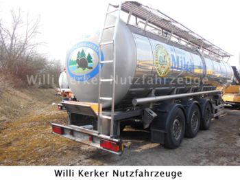 HLW Lebensmittelauflieger 30 m³  - Tartályos félpótkocsi
