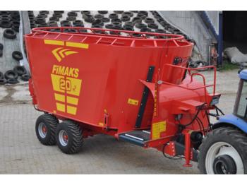 Fimaks Futtermischwagen 20m3 FMV 20 F/ feeding mixer / wóz paszowy - Etetőkocsi