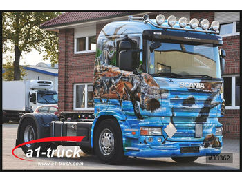 Nyergesvontató Scania R 380 Kipphydraulik, Motor leckt Diesel !!: 1 kép.