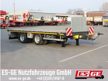 ES-GE Tandemanhänger - Containerverr.  - Platós pótkocsi