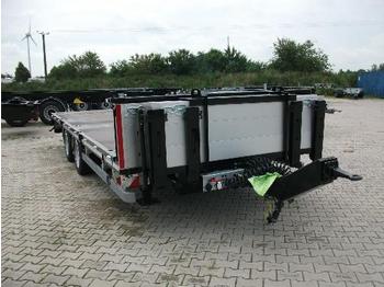 ES-GE Tandemanhänger mit Containerverr. u. Rampen - Platós pótkocsi