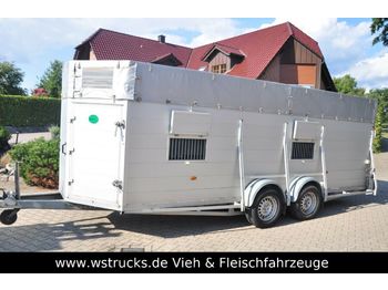 Blomert Einstock Vollalu 5,70 m  - Pótkocsi állatszállító