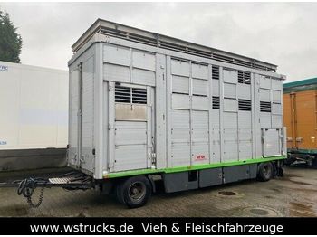 KABA 3 Stock  Hubdach Vollalu 7,30m  - Pótkocsi állatszállító