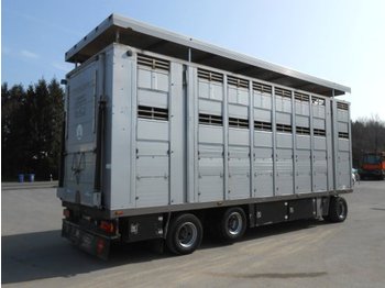 MENKE - 3-Stock Hubdach  - Pótkocsi állatszállító