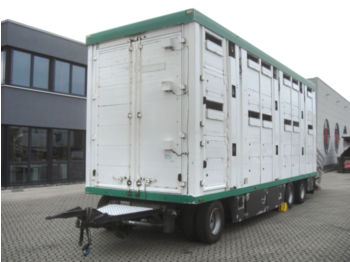 MENKE-JANZEN  / 3 Stock / 3 Achsen  - Pótkocsi állatszállító