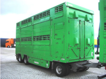 Pezzaioli RBA31F / 3 Stock/ 3 Achsen / BPW Achsen  - Pótkocsi állatszállító