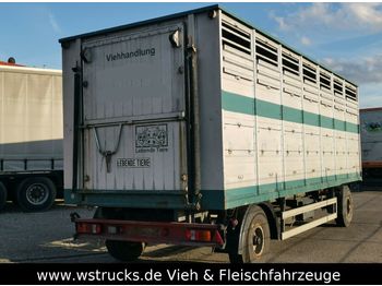 Westrick Viehanhänger 1Stock, trommelbremse  - Pótkocsi állatszállító