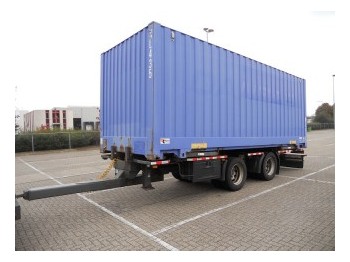 GS Meppel BDF met bak! incl. Container - Pótkocsi cserefelépítményes