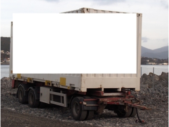 Trailerbygg Containerhenger - Pótkocsi cserefelépítményes