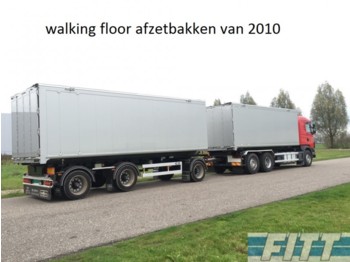 Van Hool 3ass-contawh+Scania+2xWalkFloorbakken - Pótkocsi cserefelépítményes