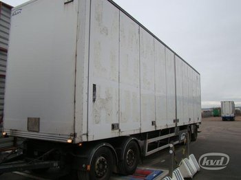  Ekeri /L-4 Skåpsläp 4-axlar Box (side doors) - Pótkocsi dobozos