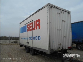 Trouillet Central axle trailer Dryfreight Standard - Pótkocsi dobozos