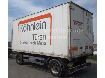Wackenhut 12 to 2-Achs Anhänger Koffer+Portaltüren  - Pótkocsi dobozos