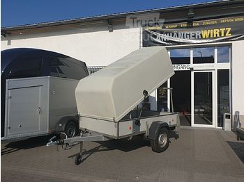  Westfalia - Deckelanhänger gebremst Comfort Achse 100 km - Pótkocsi dobozos