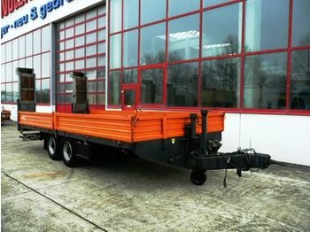 Fliegl Tandemtieflader, 6,20 m Ladefläche - Pótkocsi mélybölcsős