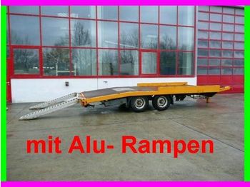 Kempf Tandemtieflader mit Alu  Rampen - Pótkocsi mélybölcsős