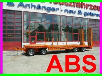 Möslein 4 Achs 40 t Tieflader mit ABS - Pótkocsi mélybölcsős