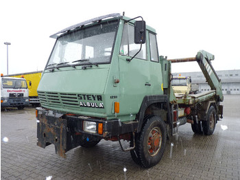 Steyr 1291 310 4x4 Absetzkipper Gigant2 blattgefedert - Cserefelépítményes teherautó